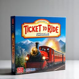 Caja del juego Ticket to Ride